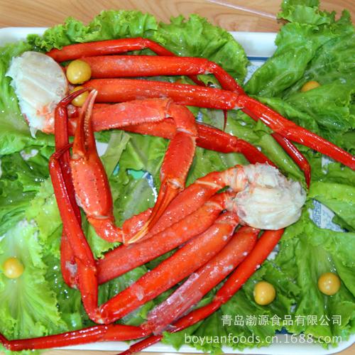 食品,饮料 水产及制品 鲜活/冷冻水产 工厂低价销售 阿拉斯加进口鳕蟹